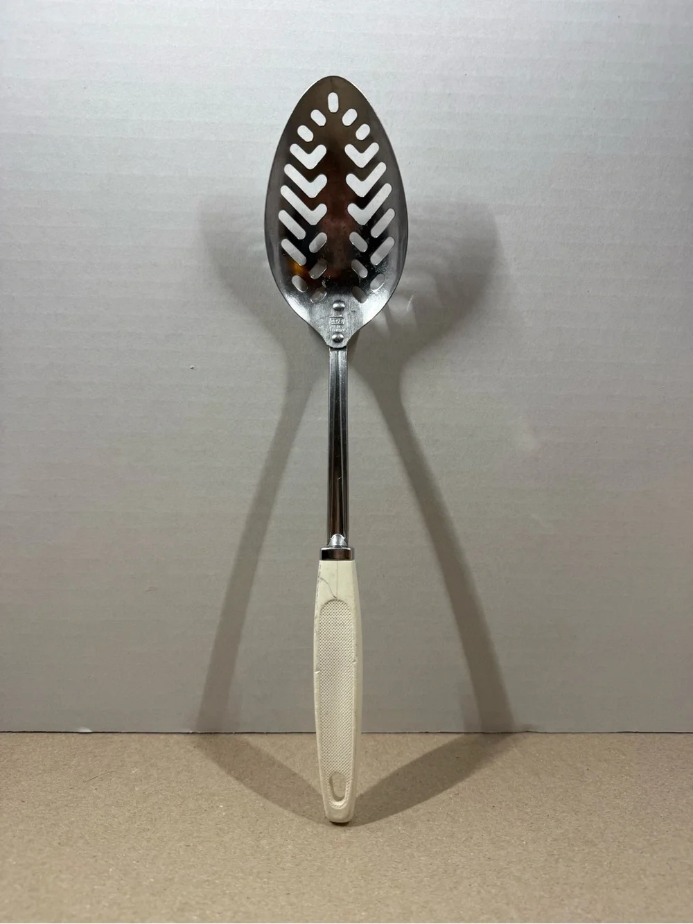 Vintage Ecko Slotted Serving Cooking Strainer Spoon Made In USA 12